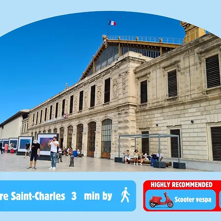 Apartment Cozy - Gare Saint Charles - Les Freres De La Loc'